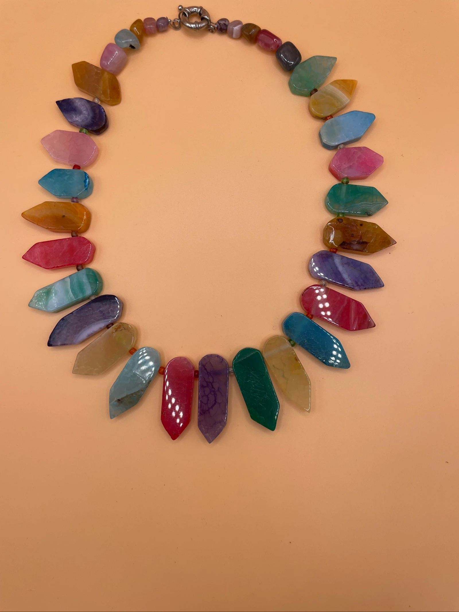 Collar colorido bohemio
